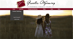 Desktop Screenshot of greaterwyomingfcu.com